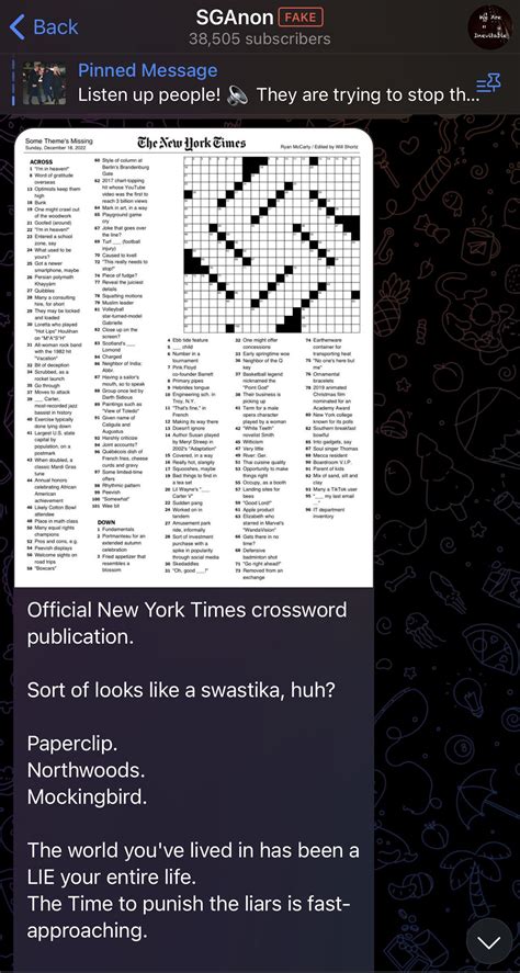Tricked somebody crossword clue - Find the latest crossword clues from New York Times Crosswords, LA Times Crosswords and many more. Enter Given Clue. Number of Letters (Optional) ... Tricked somebody 29% 5 INEED "___ somebody, somebody like you" 27% 11 OPERASINGER: Met somebody? 27% 7 ANOTHER ...